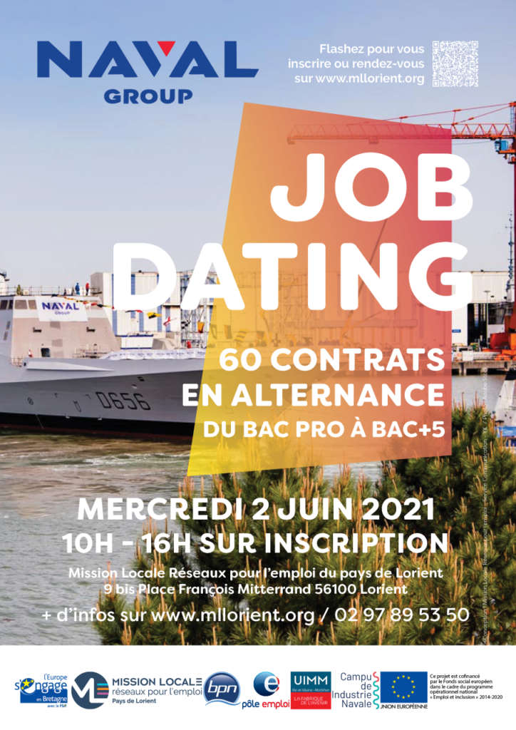 6O CONTRATS EN ALTERNANCE POUR NAVAL GROUP