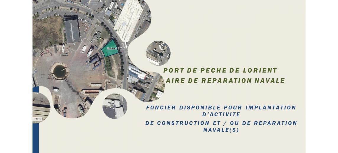 Port de Lorient foncier disponible 
