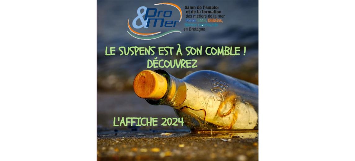 l'affiche PRO&MER 2024