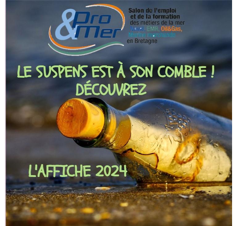 l'affiche PRO&MER 2024